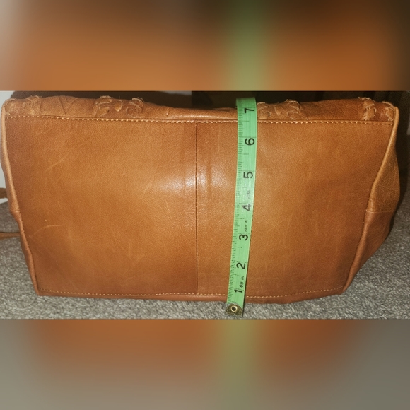 Day & Mood Penny Slouch Satchel in Cognac; Brand-new with Tags - Picture 15 of 16